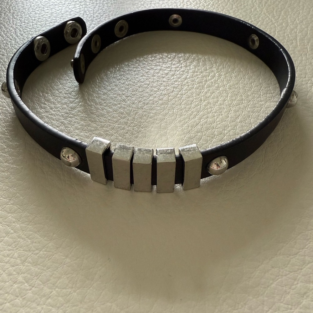 Cotton On Choker/Wrap Bracelet Gothic or Biker Vibes Excellent Condition